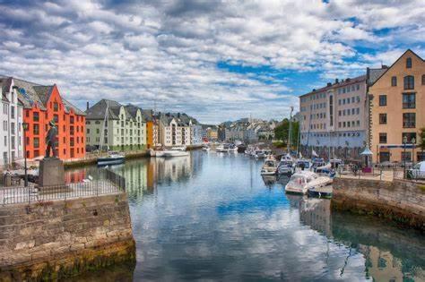 Sunny Apartment In Alesund City ภายนอก รูปภาพ
